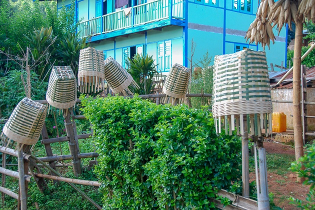Myanmar Basket Weaving